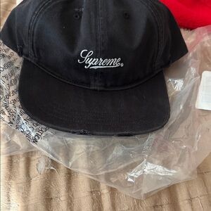 Supreme Classic Black Hat